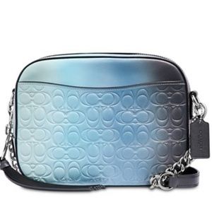 COACH Ombre Signature Leather Camera Bag